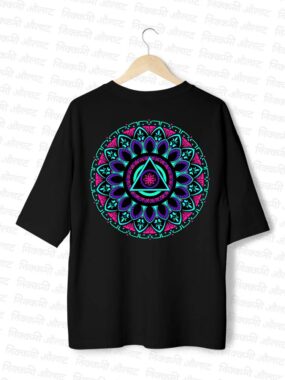 Drop-Shoulder Illuminati Mandala