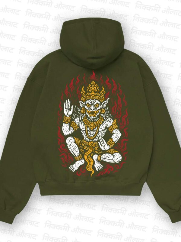 Barong – Protector Spirit_OliveGreen Back Barong – Protector Spirit_OliveGreen Back