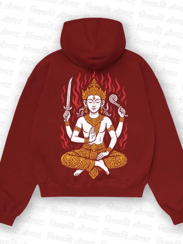 Chaos Slayer_Maroon Back