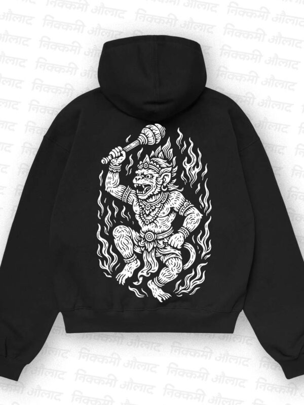 Hanoman_Black Back Glow Normal View Hanoman_Black Back Glow Normal View