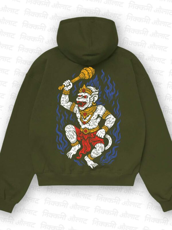 Hanoman_OliveGreen Back Hanoman_OliveGreen Back