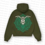 Mandala Rider_OliveGreen Back