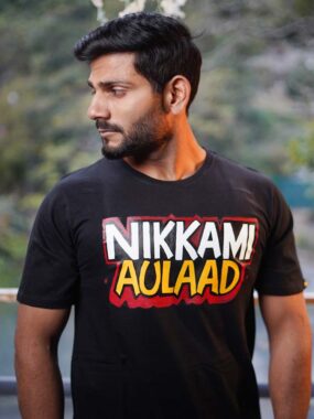 The Hand-Painted Nikkami Aulaad Tee