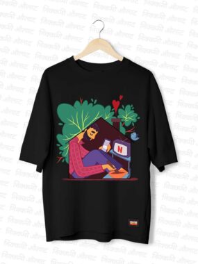 The Binge-Watcher - Abstract Tee