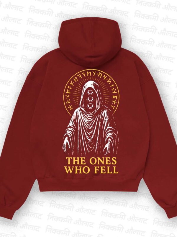 Theonewhofell_Maroon Back Theonewhofell_Maroon Back